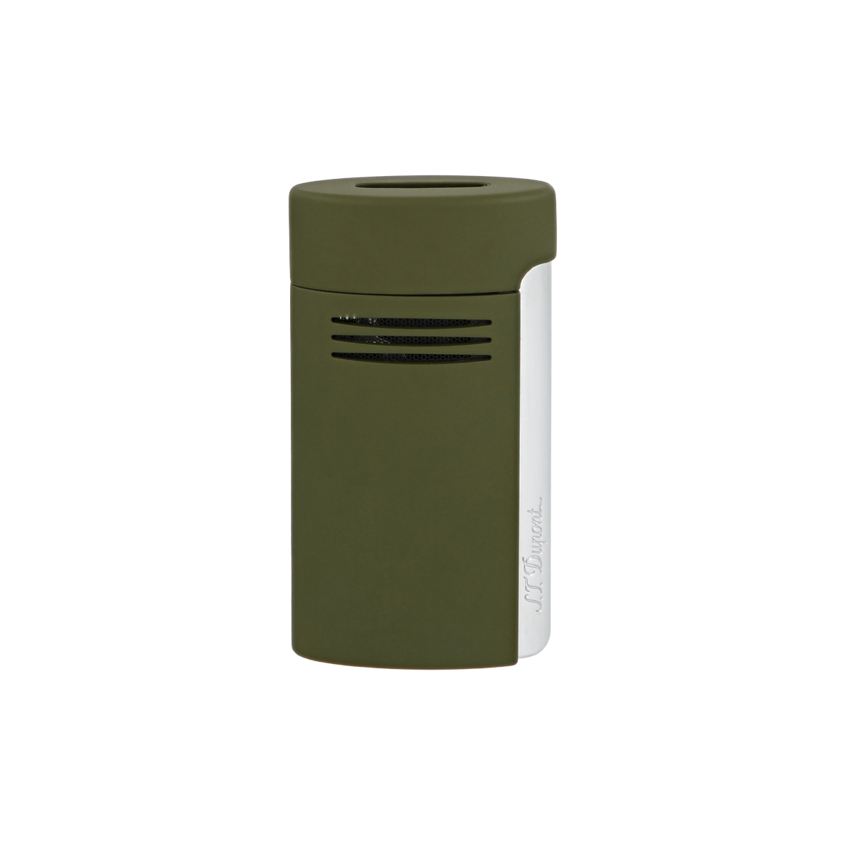 Зажигалка Megajet 20713 Цвет Зелёный Отделка хромом и современным лаком | S.T. Dupont
