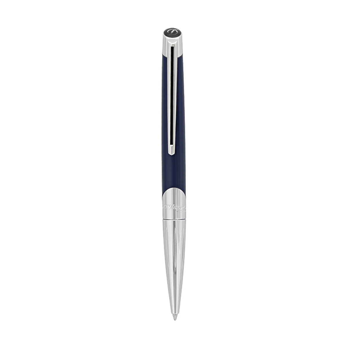 Шариковая ручка Defi Millenium 405736 Цвет Синий Отделка хромом и современным лаком | S.T. Dupont
