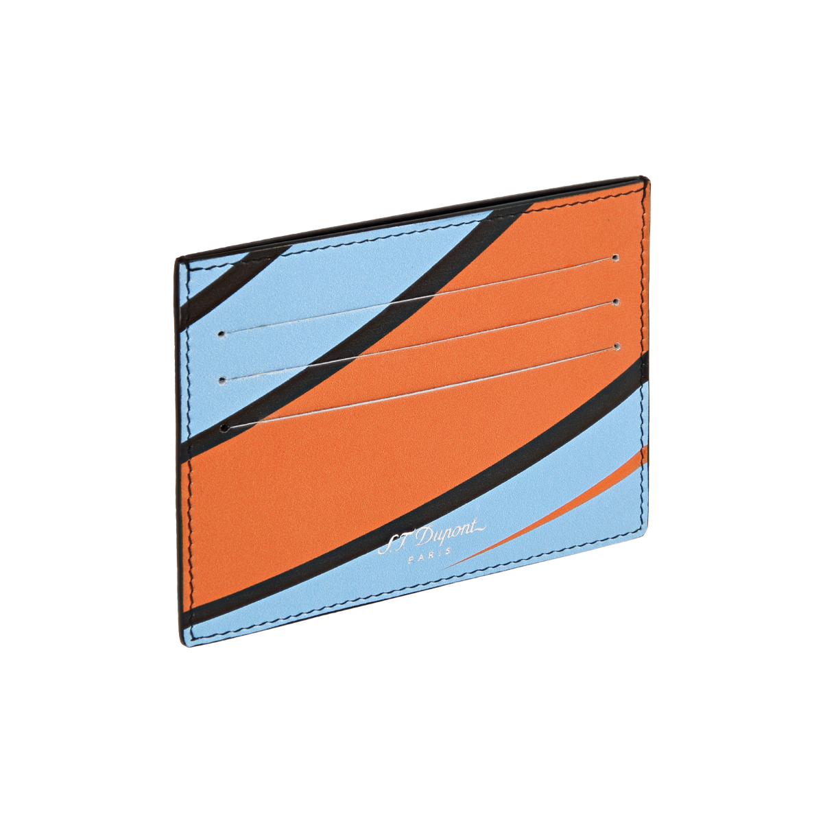 Чехол для кредитных карт 24h Le Mans 161411 Цвет Многоцветный Гладкая кожа с тиснением | S.T. Dupont