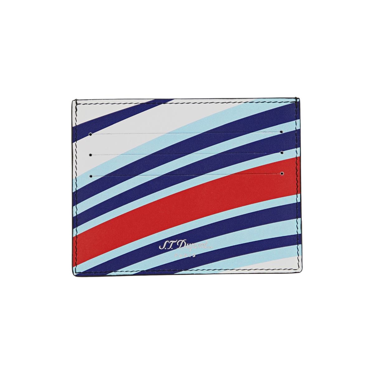 Чехол для кредитных карт 24h Le Mans 161511 Цвет Многоцветный Гладкая кожа с тиснением | S.T. Dupont