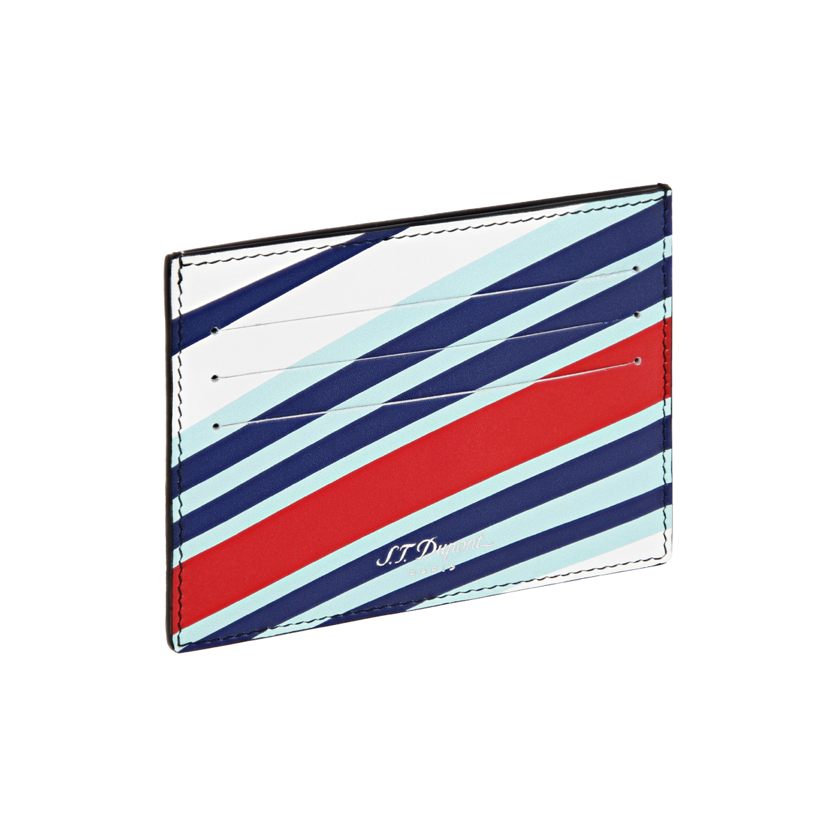 Чехол для кредитных карт 24h Le Mans 161511 Цвет Многоцветный Гладкая кожа с тиснением | S.T. Dupont