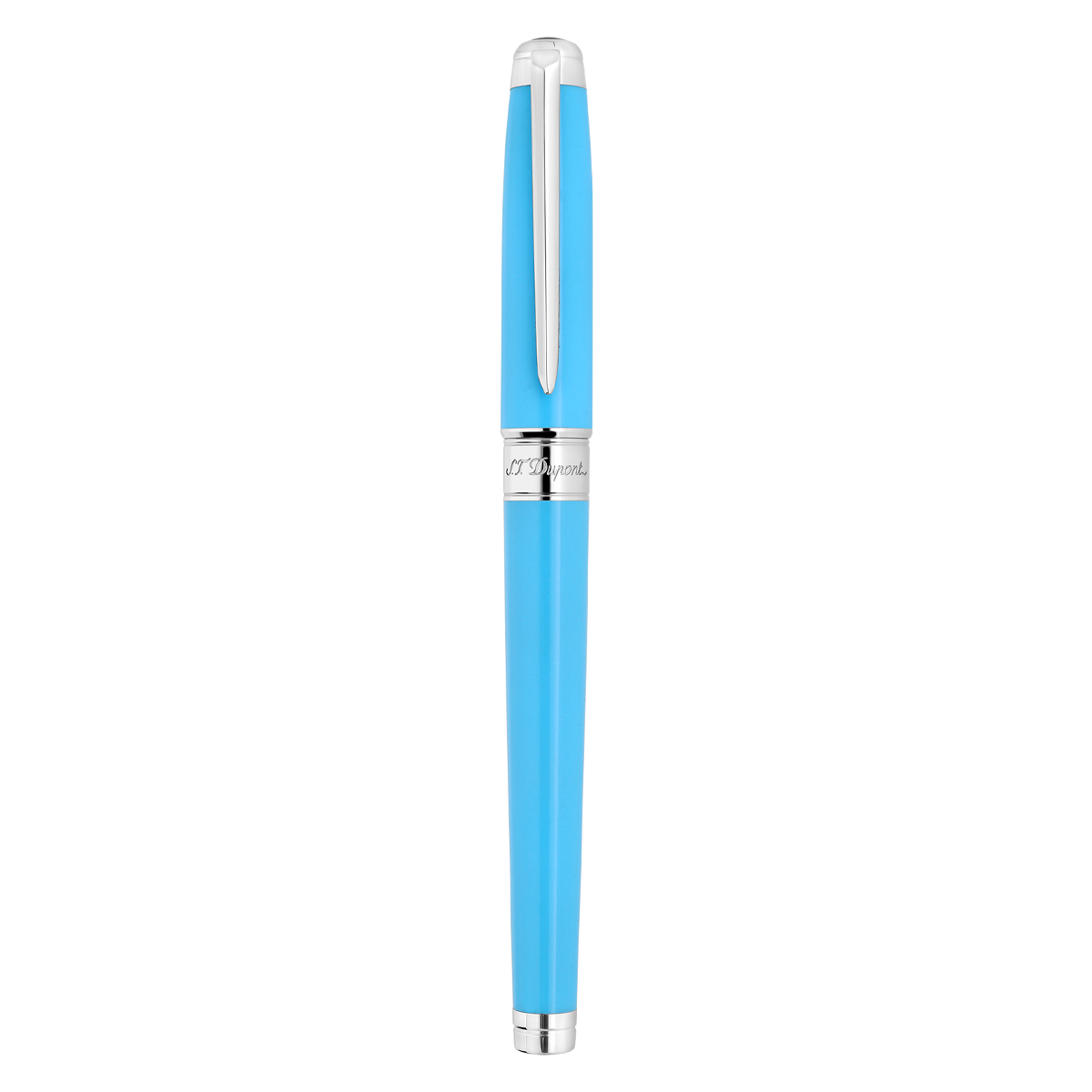 Перьевая ручка Eternity Line D 420017L Цвет Голубой Отделка палладием и натуральным лаком | S.T. Dupont