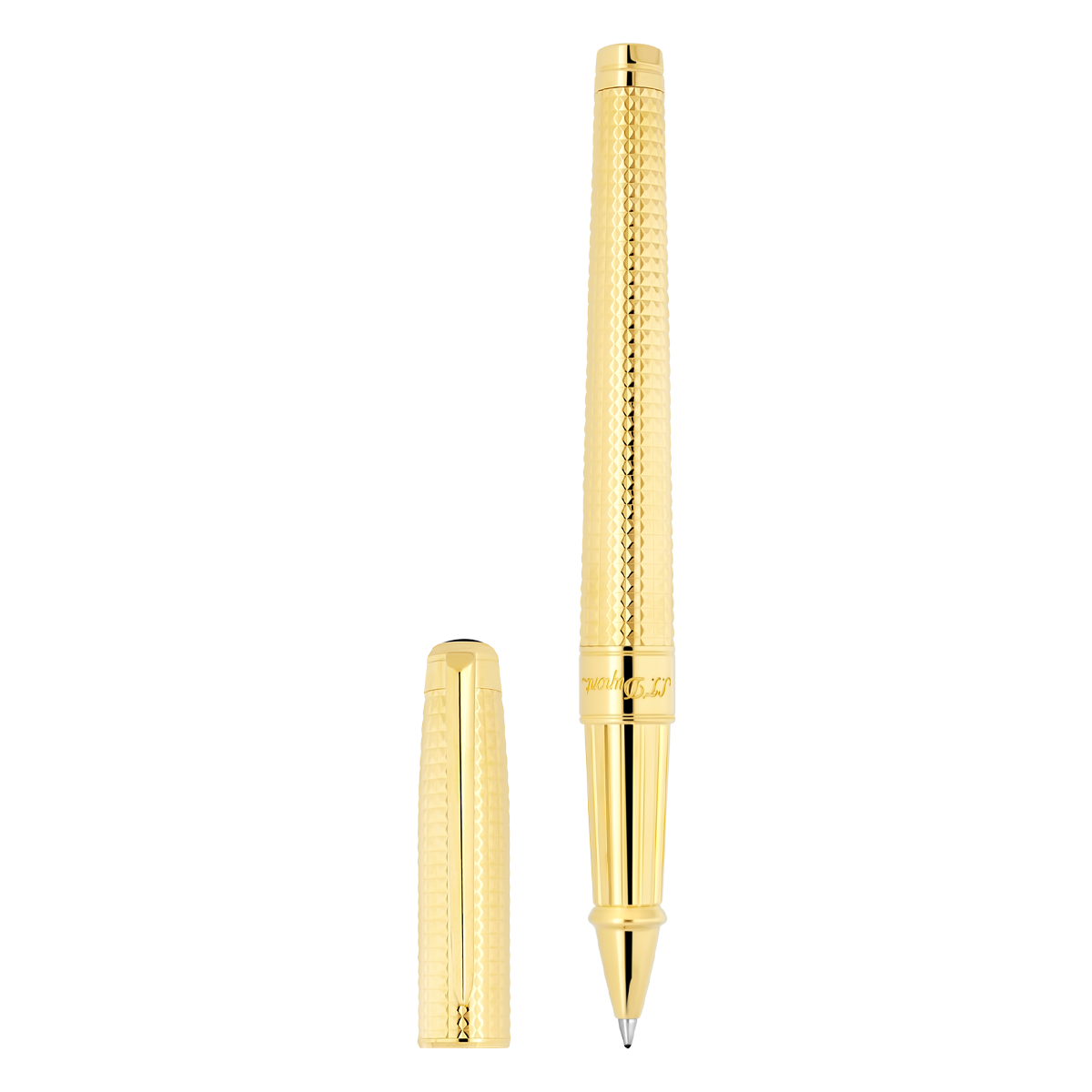 Ручка-роллер Eternity Line D 422015L Цвет Золотистый Отделка позолотой | S.T. Dupont