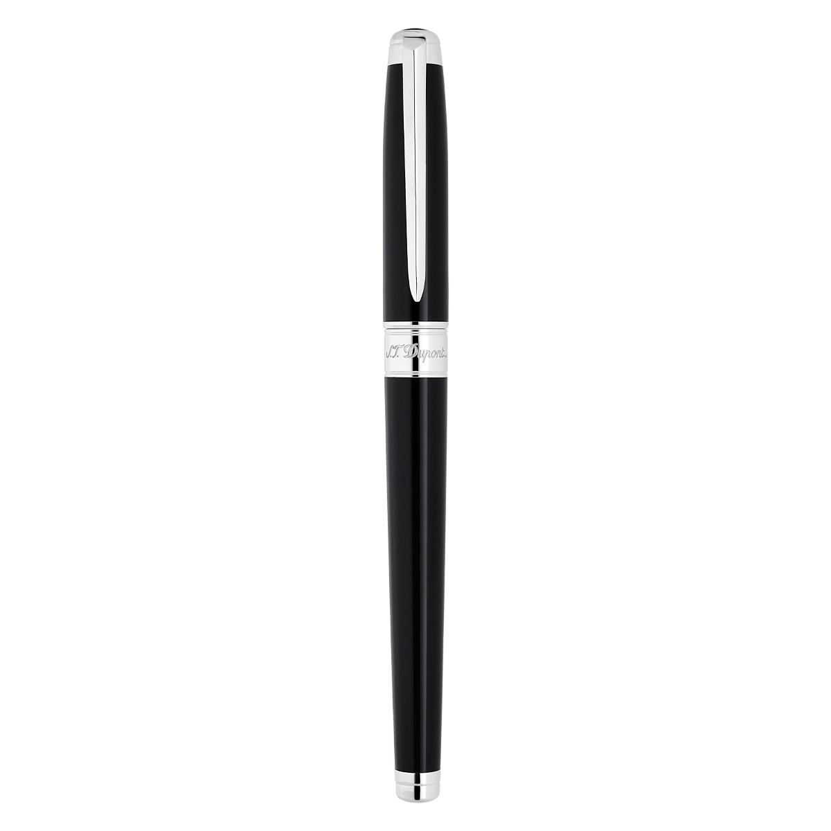 Ручка-роллер Eternity Line D 422220M Цвет Чёрный Отделка палладием и натуральным лаком | S.T. Dupont