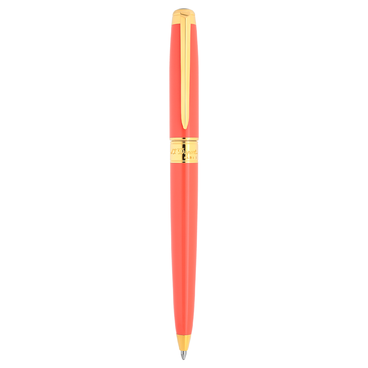 Шариковая ручка Eternity Line D 425018M Цвет Розовый Отделка позолотой и натуральным лаком | S.T. Dupont