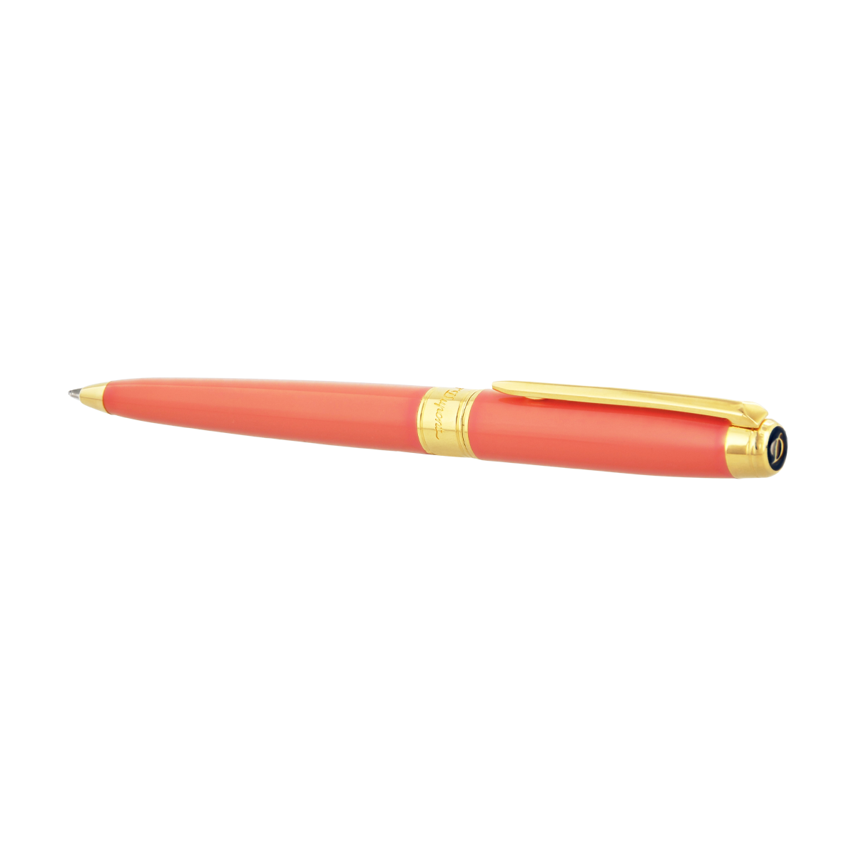 Шариковая ручка Eternity Line D 425018M Цвет Розовый Отделка позолотой и натуральным лаком | S.T. Dupont
