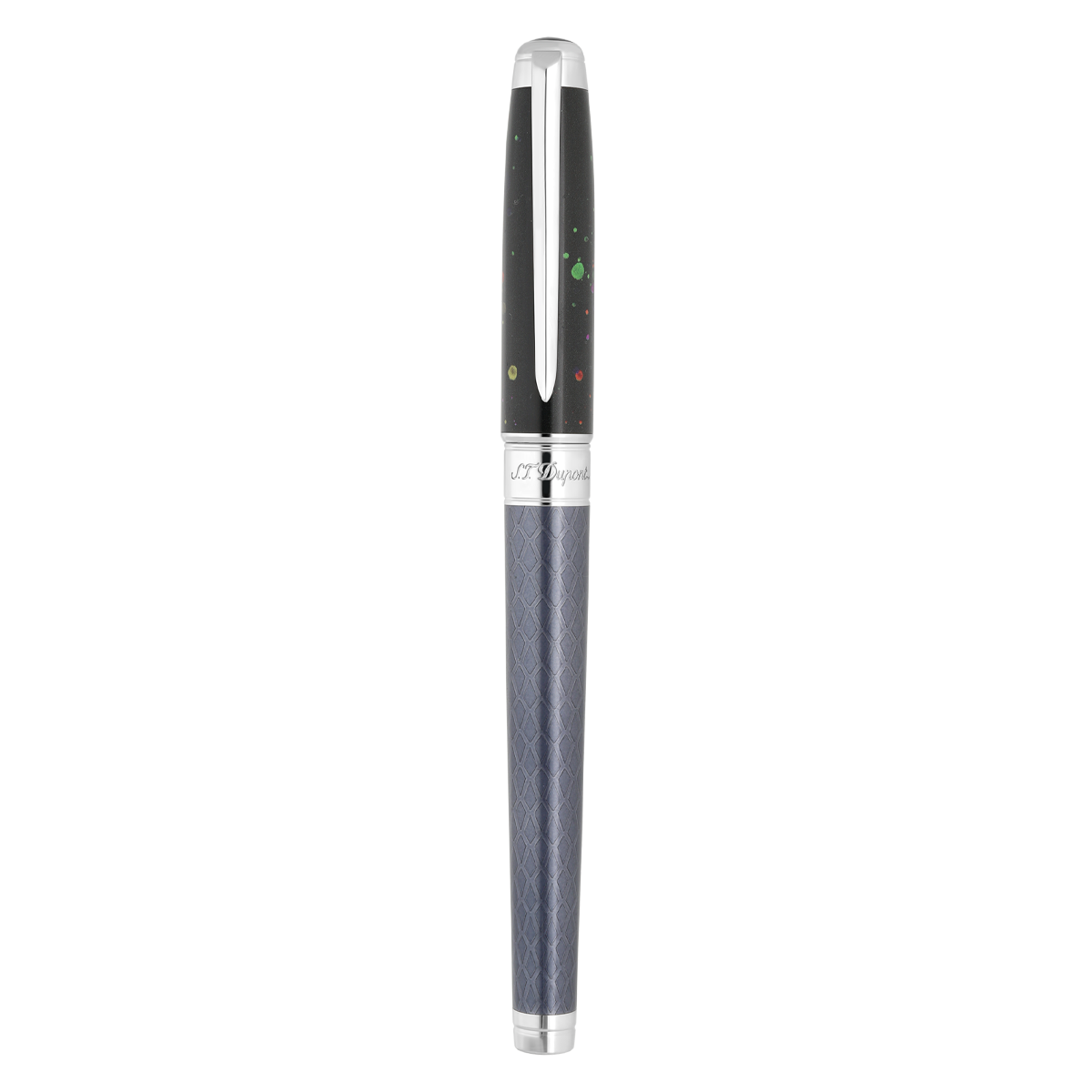 Перьевая ручка Дракон Line D 420027L Цвет Чёрный Отделка палладием и лаком | S.T. Dupont