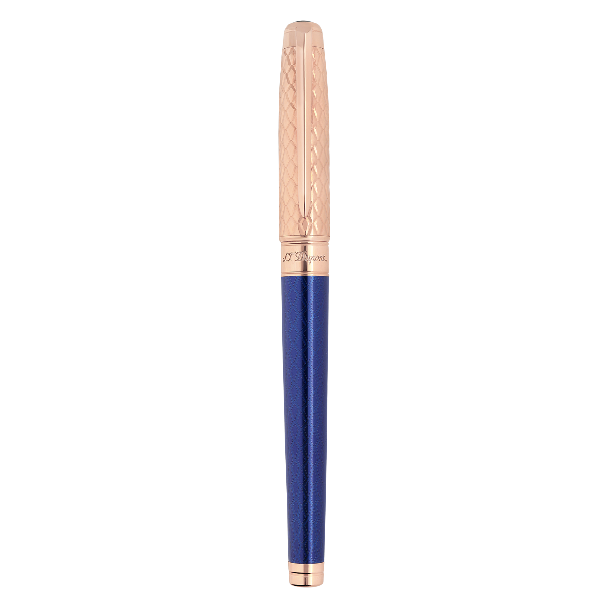 Перьевая ручка Eternity Line D 420030L Цвет Синий Отделка позолотой и лаком | S.T. Dupont