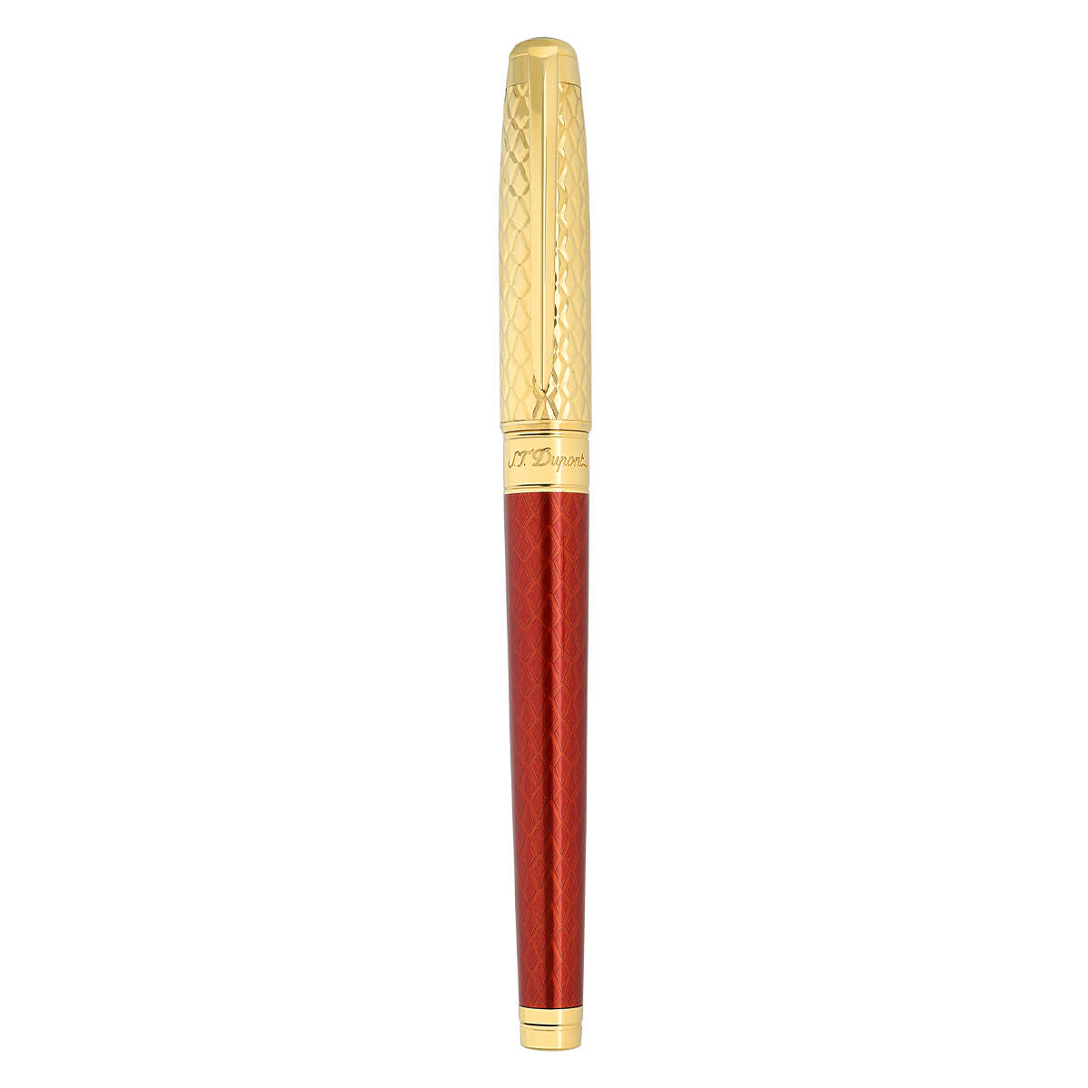 Ручка-роллер Eternity Line D 422028L Цвет Красный Отделка позолотой и лаком | S.T. Dupont
